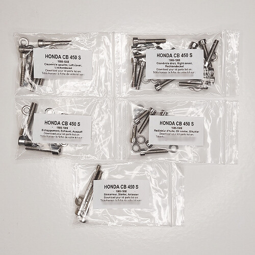 Honda 450 1986 1988 - cb, kit