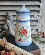 ANCIENNE CAFETIERE EMAILLEE