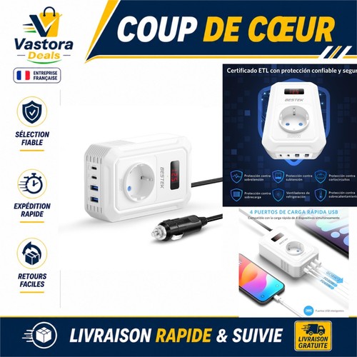Bestek convertisseur 12v - convertisseur,
