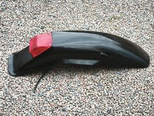 Garde boue arrière noir mat