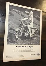 1965 Jawa 175cc Vintage Motorcycle With Woman In Bikini Ad #5114