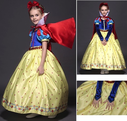 Blanche neige robe carnaval - blanche-neige,