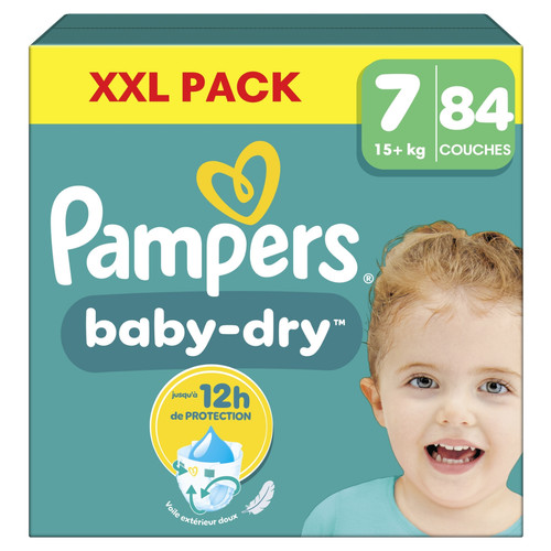 Pampers baby dry taille - taille, 7
