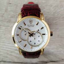 Montre Automatique Detomaso Crotone, blanc/doré
