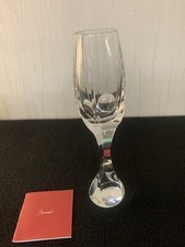 3 flûtes à champagne modèle Neptune cristal Baccarat h : 23 cm (prix la pièce)