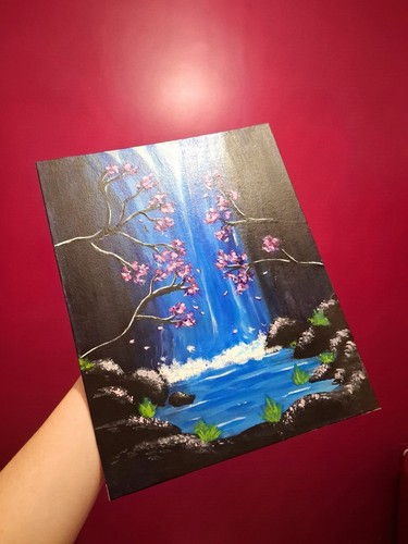 Tableau paysage sur toile