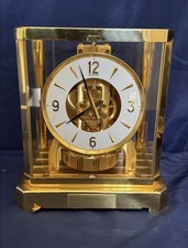 Jaeger LeCoultre Model " ATMOS " Mantel Clock - Tested WORKING may need service