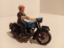 Minialuxe 104 F motorcycle Terrot 500 RGST police with policeman 1/43 VGC