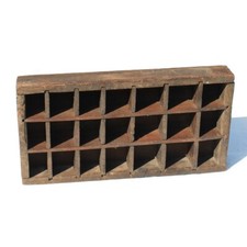Antique Small Wooden Workshop / Layout / Lockers Furniture / Workshop Shelf