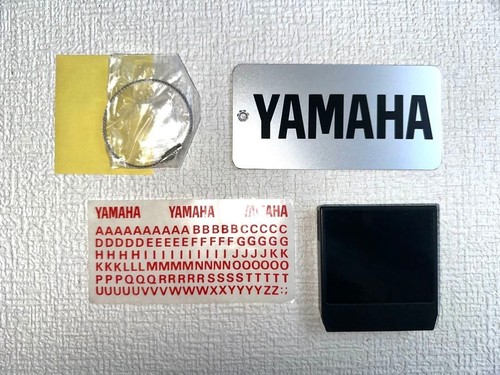 Yamaha dx7 owner plate set - ii,