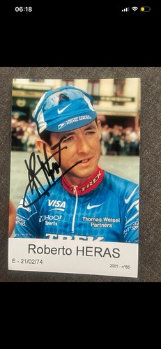 Carte postale cyclisme - postale, roberto
