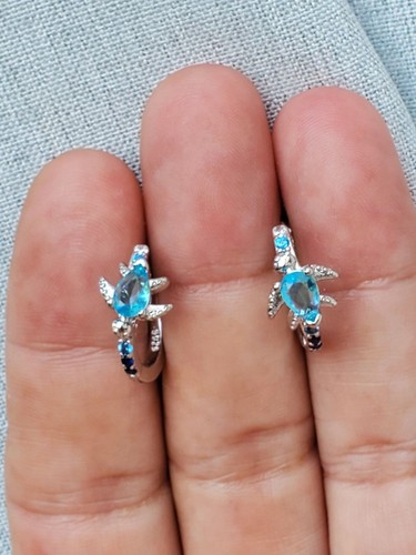 Boucles oreilles tortue en - boucles,