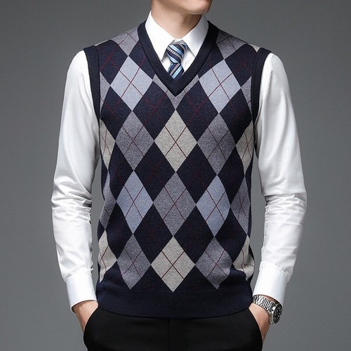 Gilet homme maille jacquard - homme, en