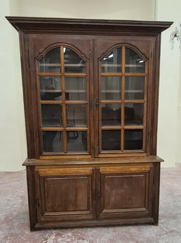 Bibliothèque vitrine bois - bibliothÈque, ou