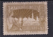 BELGIQUE vignette cinderella