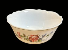 Arcopal-J.G. Durand Provincial Pattern French Dinnerware 4.5"  Dessert Bowl. MCM