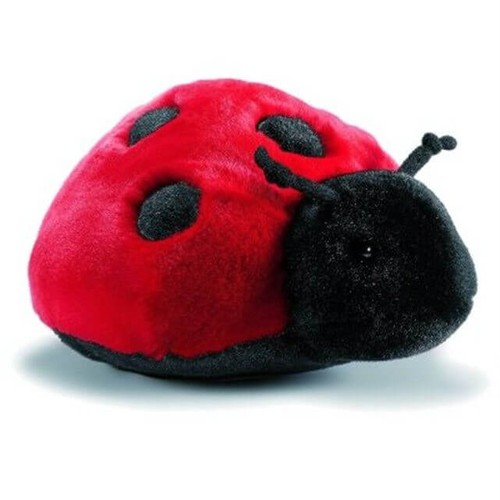 Peluche anima coccinelle cm - peluche,