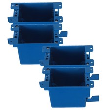  4 Pcs Cassette De Prise Courant Coffret Electrique Boite Derivation