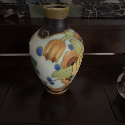 Vase ceramique art deco boch - ceramique,