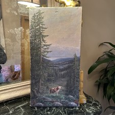 Huile Sur Toile Ancienne