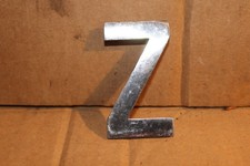 lettre alu "Z" plaque