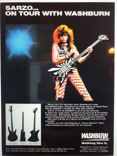 Custom washburn guitars poster - custom,