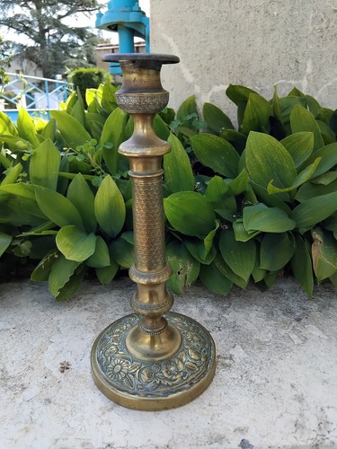 Ancien chandelier bougeoir - ,