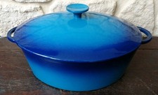Cocotte ovale en fonte