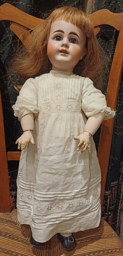 Beautiful antique doll dep - beautiful,