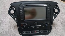 FORD MONDEO MK4 SAT NAV STEREO HEAD UNIT MULTI MEDIA BS7T18K931EK WITH CODE