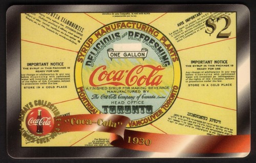 Coca cola coke sirop - '96,