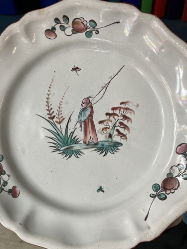 Belle ancienne assiette - ancienne,