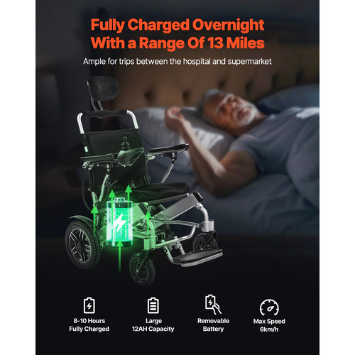 Fauteuil roulant électrique - fauteuil,