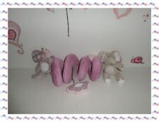 V - Kali and Nina Activity Spiral Pink Mauve Grey..... Noukies Noukie's 