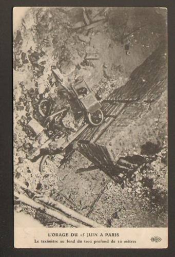 Paris viii catastrophe - viii°, /