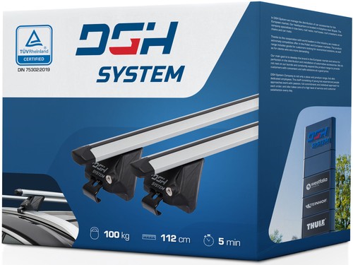 Barres toit rails pour - de,