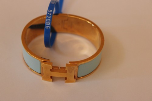 Hermes clic clac light blue - hermes,