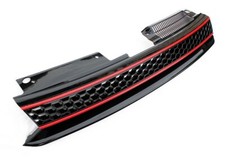 Calandre Sport Grille Noir Nid D'abeille Sans Sigle Pour VW Golf 6 2008-2013