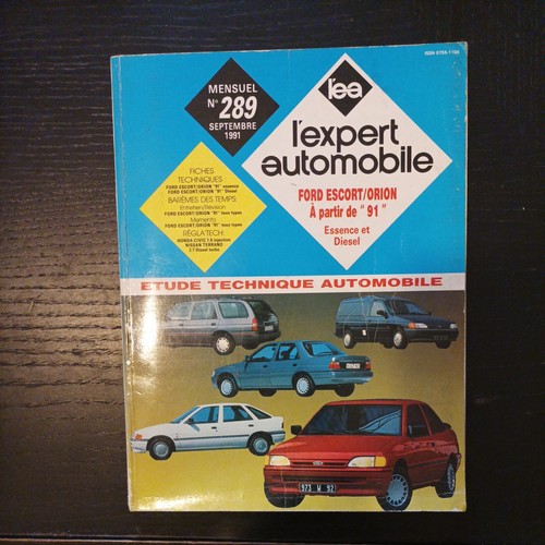 Revue technique ford escort - technique,