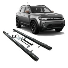 Tubes Marche-Pieds Latéraux Marche Pieds Pour Dacia Duster Depuis 2024 Noir