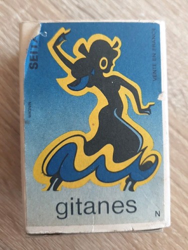 Antique seita gypsy matchbox - antique,