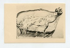 HELLEU . Charm . Pretty woman on a meridian 