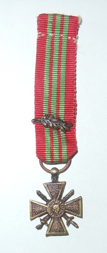 Médaille miniature croix - -,