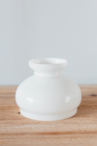 Bel abat jour opaline - bel, blanc