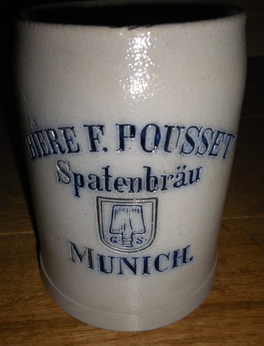 Chope grès bière - en, f