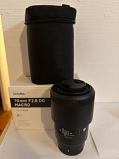 Objectif Sigma Art 70 mm F2,8