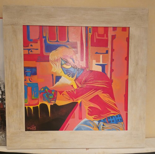 Tableau art contemporain - tableau,