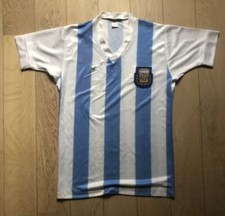 Maillot Foot Argentine Taille S Coupe Du Monde 1978 Messi Maradona