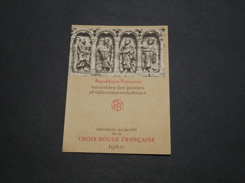 France carnet croix rouge 1960 - france,