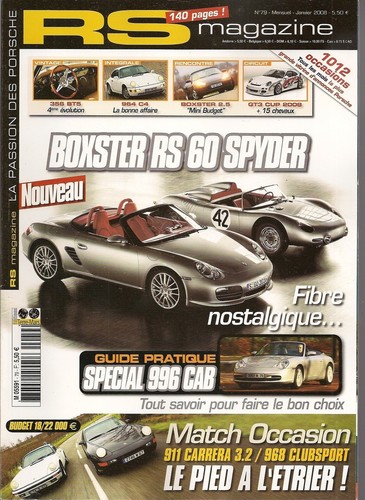 Magazine porsche 987 - 79,